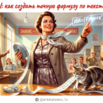 Создание формул Excel по текстовому запросу с помощью искусственного интеллекта